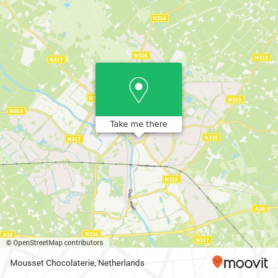 Mousset Chocolaterie map