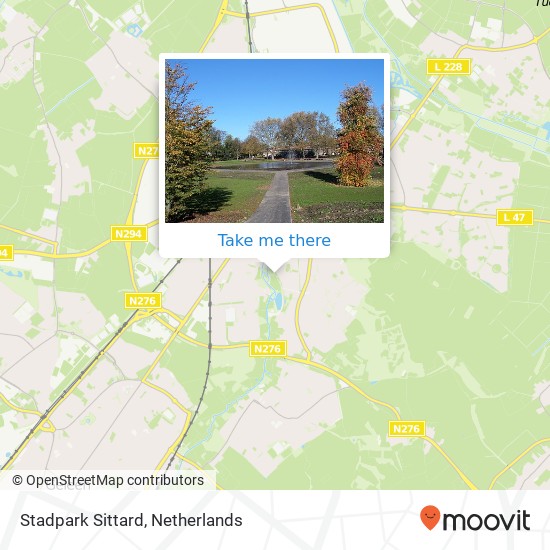 Stadpark Sittard map