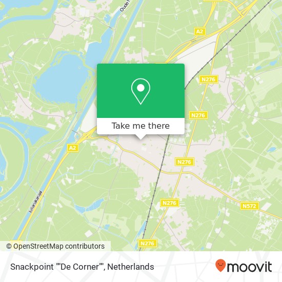 Snackpoint ""De Corner"" map