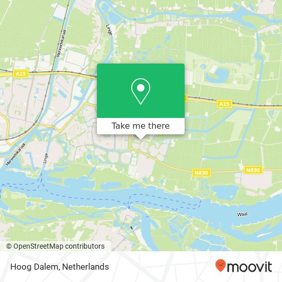 Hoog Dalem map