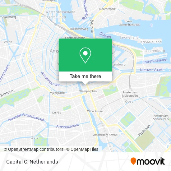Capital C map
