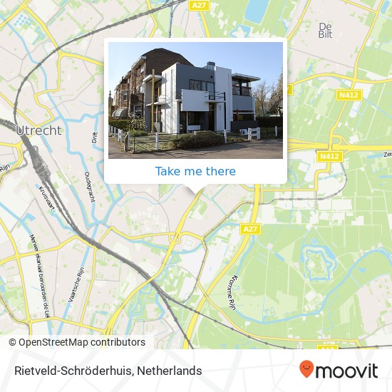 Rietveld-Schröderhuis map