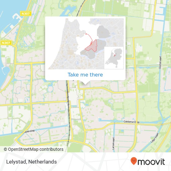 Lelystad map
