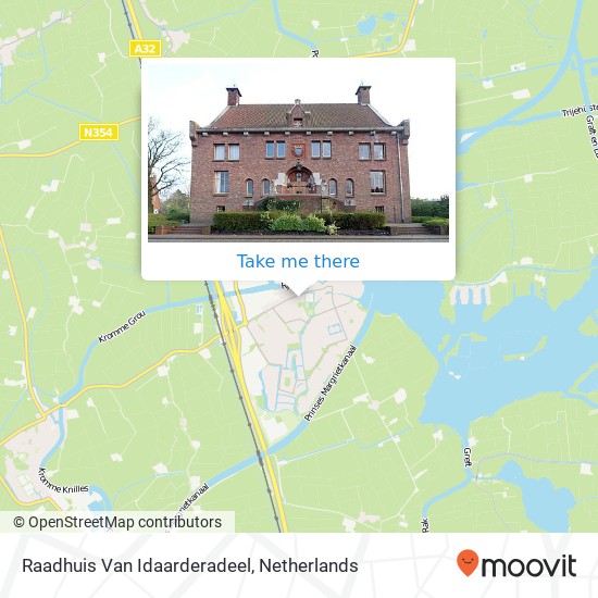 Raadhuis Van Idaarderadeel map