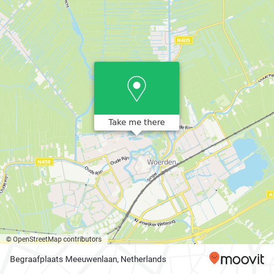 Begraafplaats Meeuwenlaan map