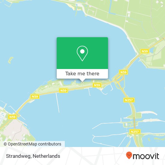 Strandweg Karte