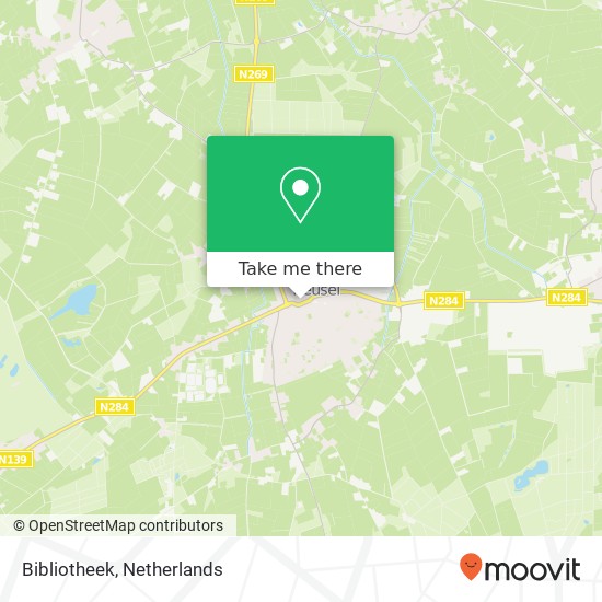 Bibliotheek map