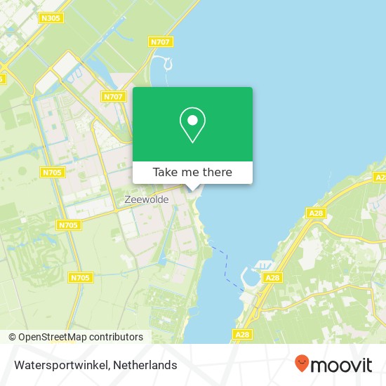 Watersportwinkel map