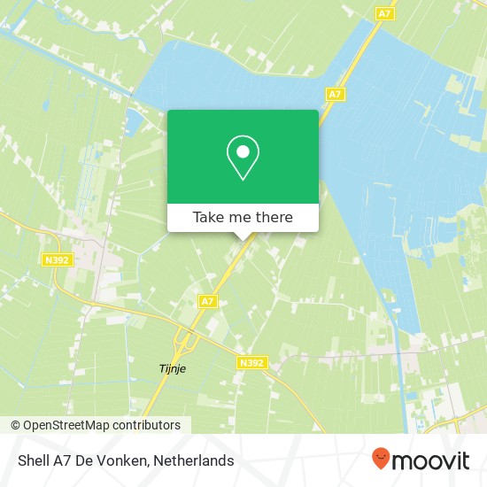 Shell A7 De Vonken map