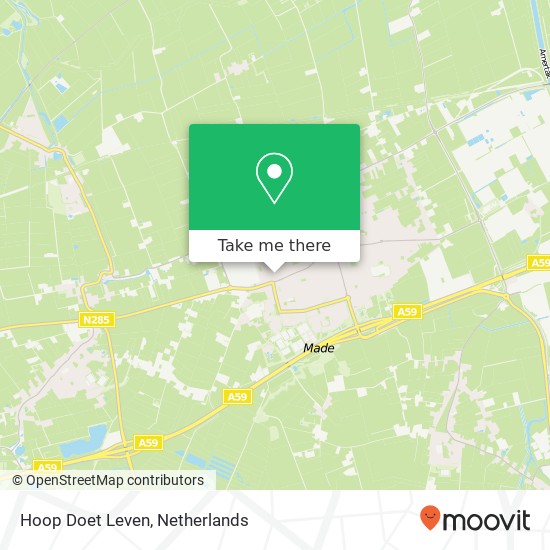 Hoop Doet Leven map