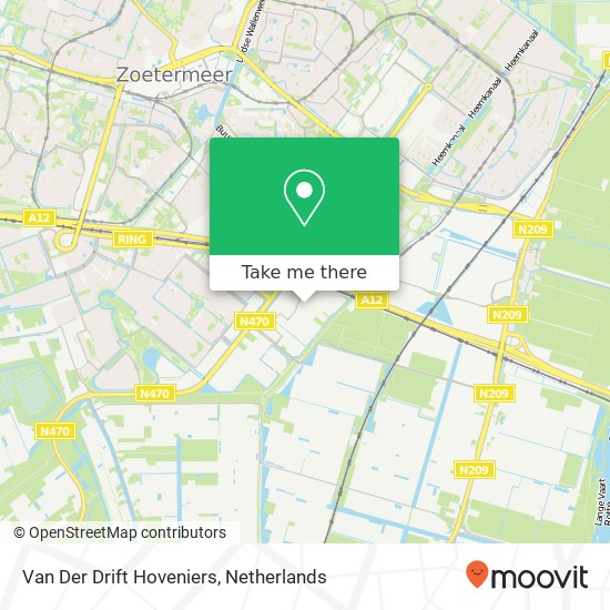 Van Der Drift Hoveniers map