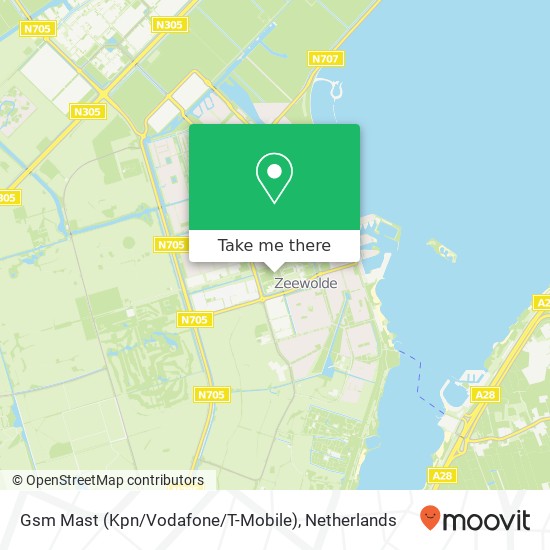 Gsm Mast (Kpn / Vodafone / T-Mobile) map