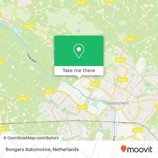 Bongers Automotive map