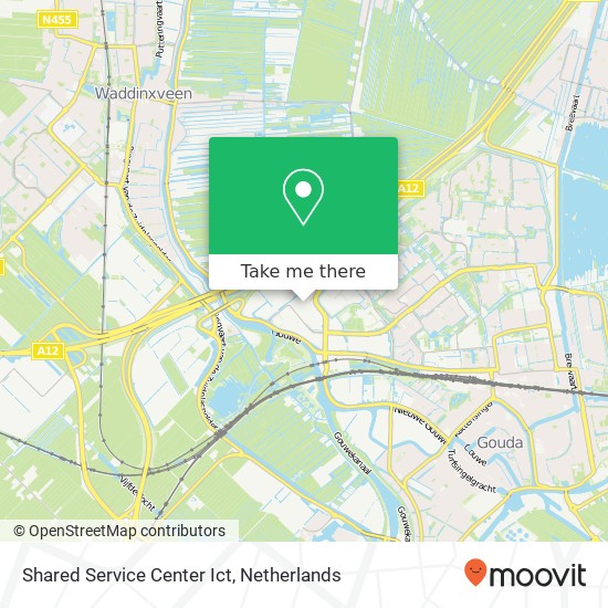 Shared Service Center Ict map