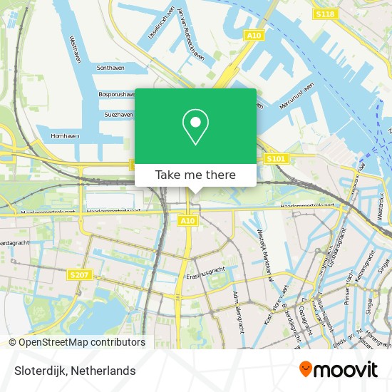 Sloterdijk map