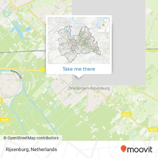 Rijsenburg map