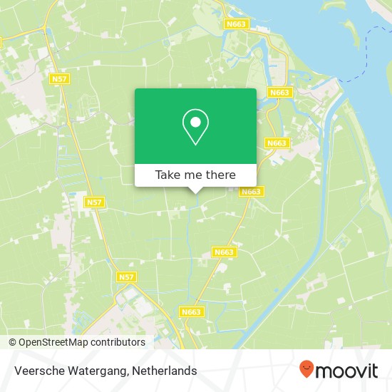 Veersche Watergang map
