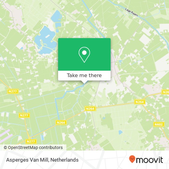 Asperges Van Mill map