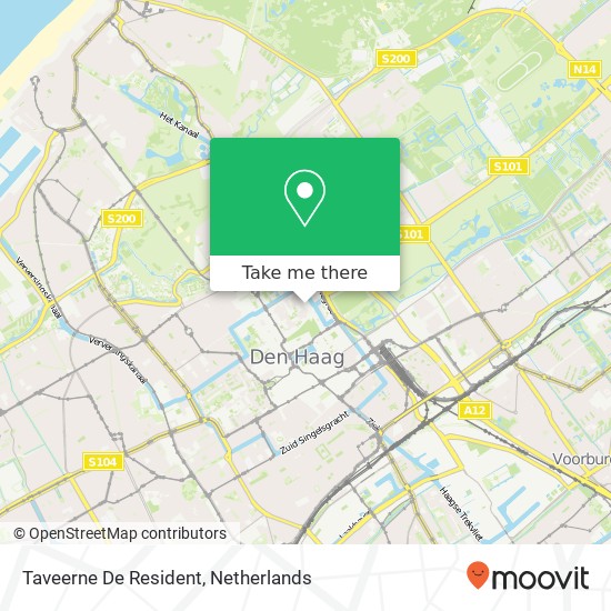 Taveerne De Resident map