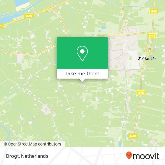 Drogt map