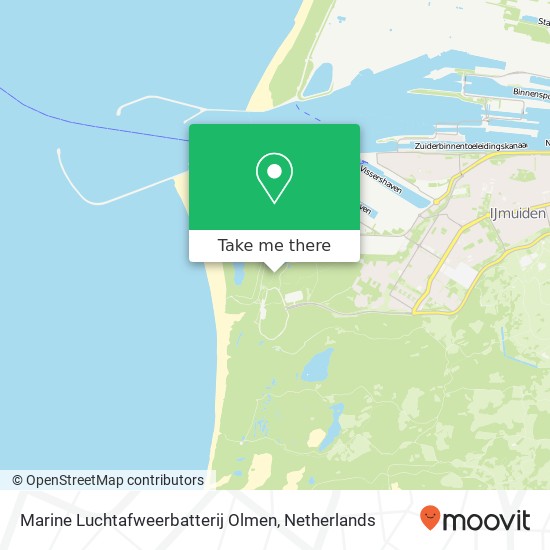 Marine Luchtafweerbatterij Olmen map