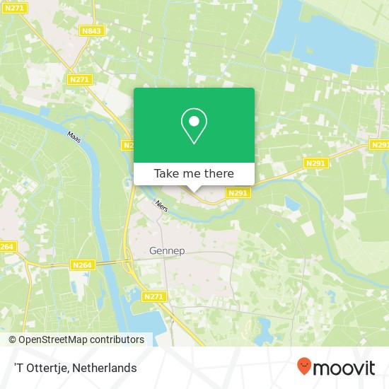 'T Ottertje map