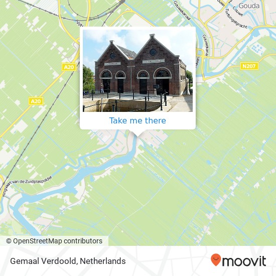 Gemaal Verdoold map