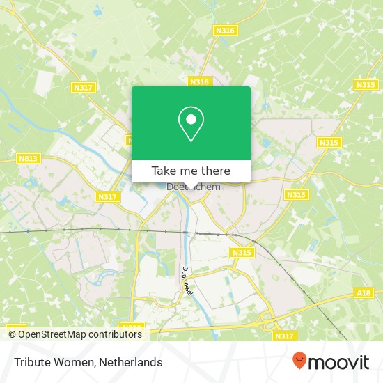 Tribute Women map