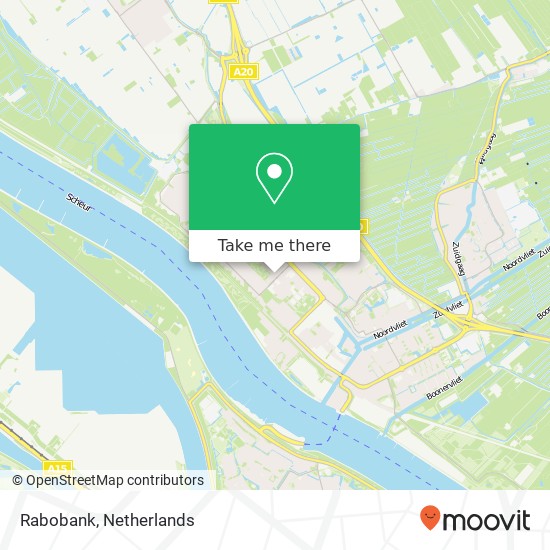 Rabobank map