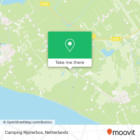 Camping Rijsterbos Karte