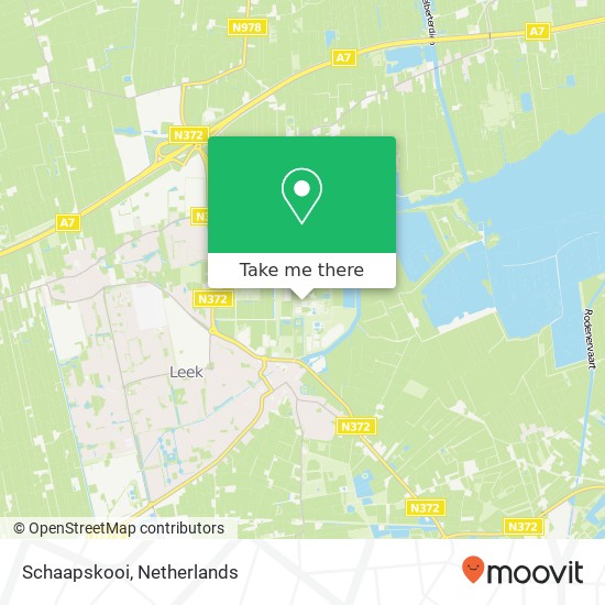 Schaapskooi map