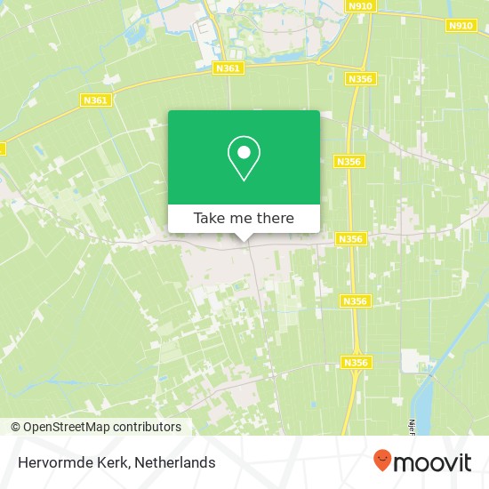 Hervormde Kerk Karte