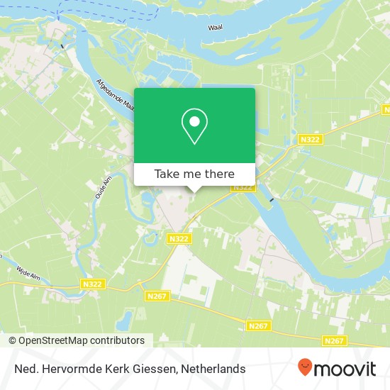 Ned. Hervormde Kerk Giessen map