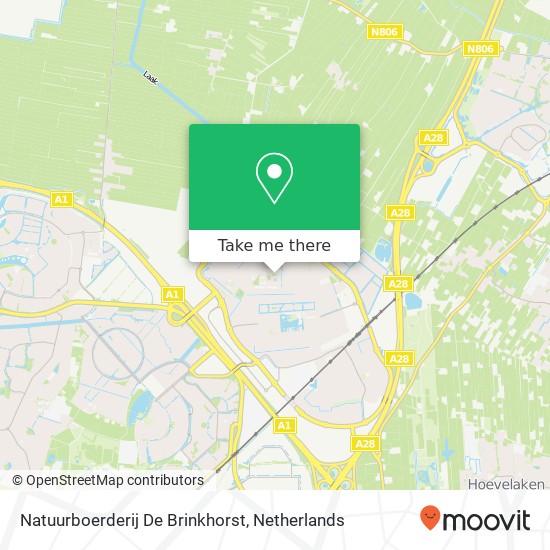 Natuurboerderij De Brinkhorst map