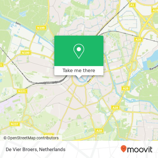 De Vier Broers map