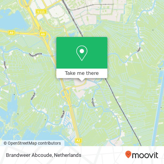 Brandweer Abcoude map