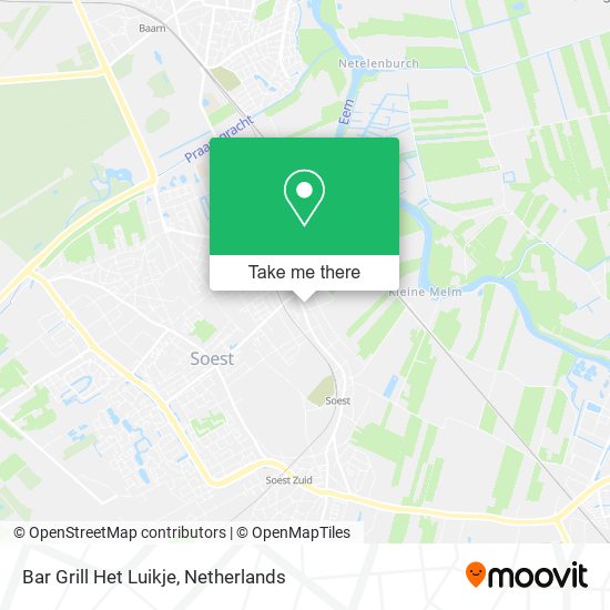 Bar Grill Het Luikje map