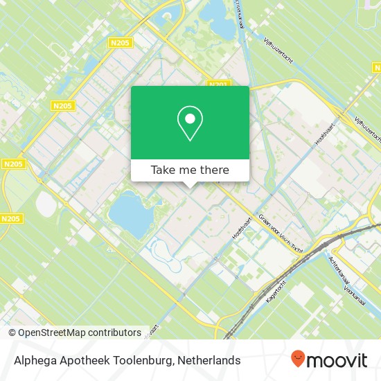 Alphega Apotheek Toolenburg map