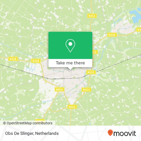 Obs De Slinger map