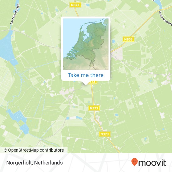 Norgerholt map
