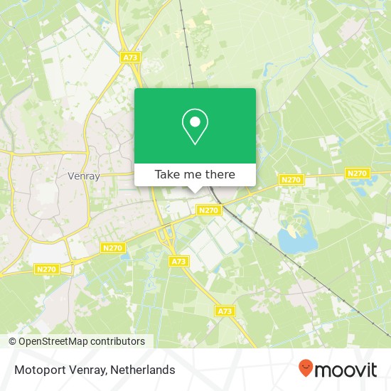 Motoport Venray map