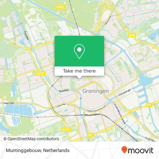 Muntinggebouw map