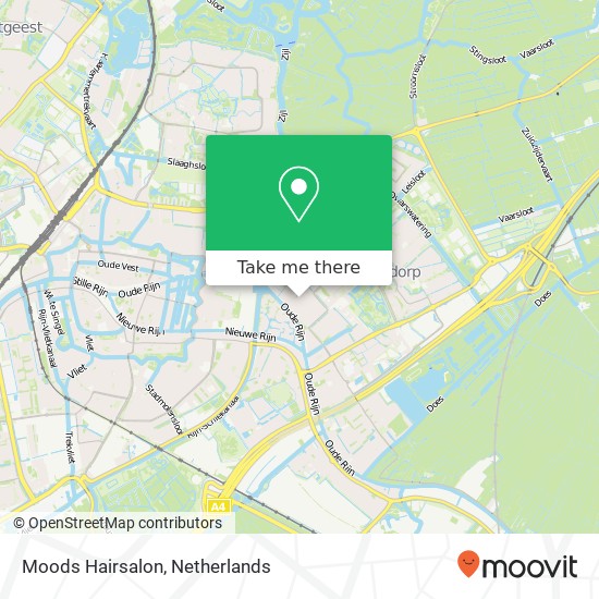 Moods Hairsalon map