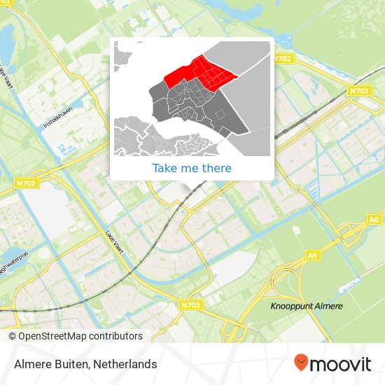 Almere Buiten map