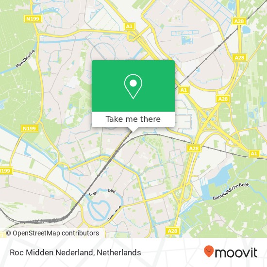 Roc Midden Nederland Karte