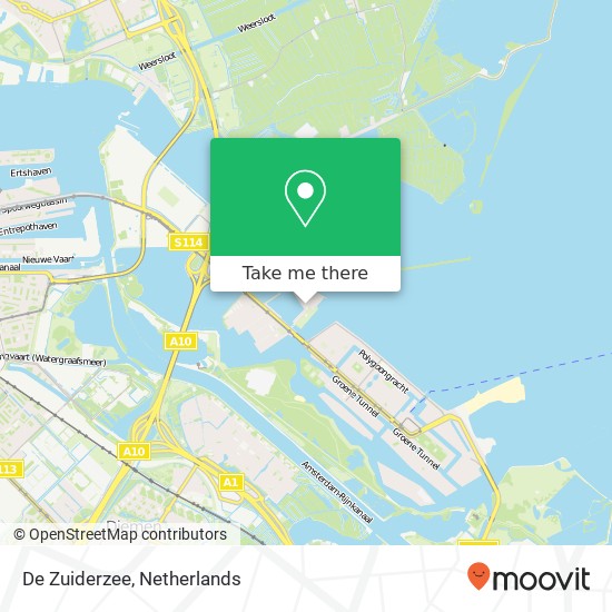 De Zuiderzee map