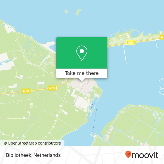 Bibliotheek map