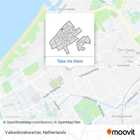 Valkenboskwartier map