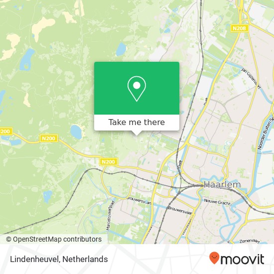 Lindenheuvel map