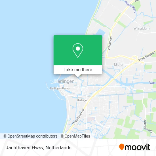 Jachthaven Hwsv map